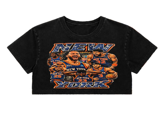 GG- Knicks Remastered Crop Top