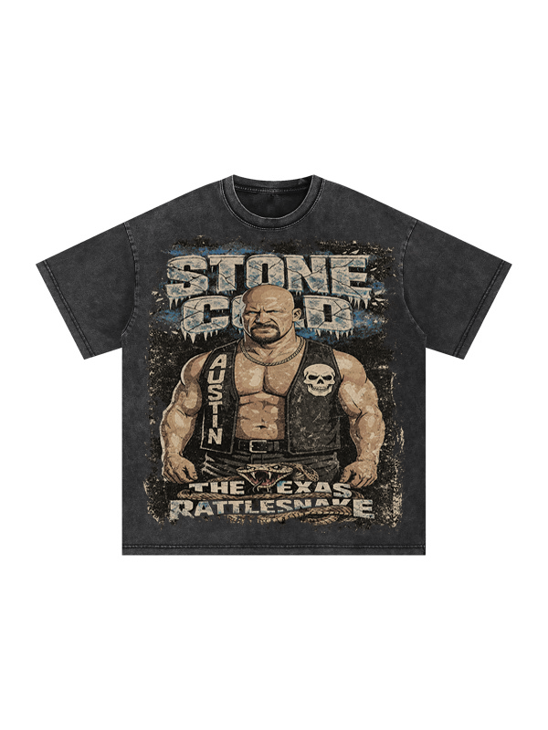 Stone cold “Texas rattlesnake “ shadow Tee