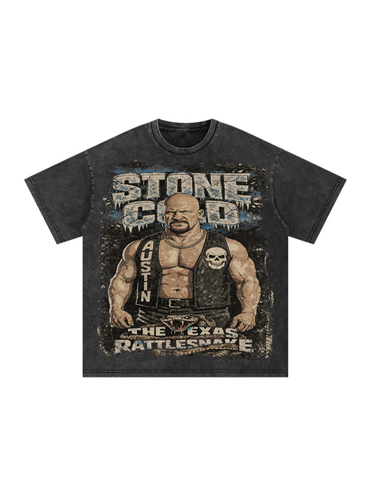 Stone cold “Texas rattlesnake “ shadow Tee