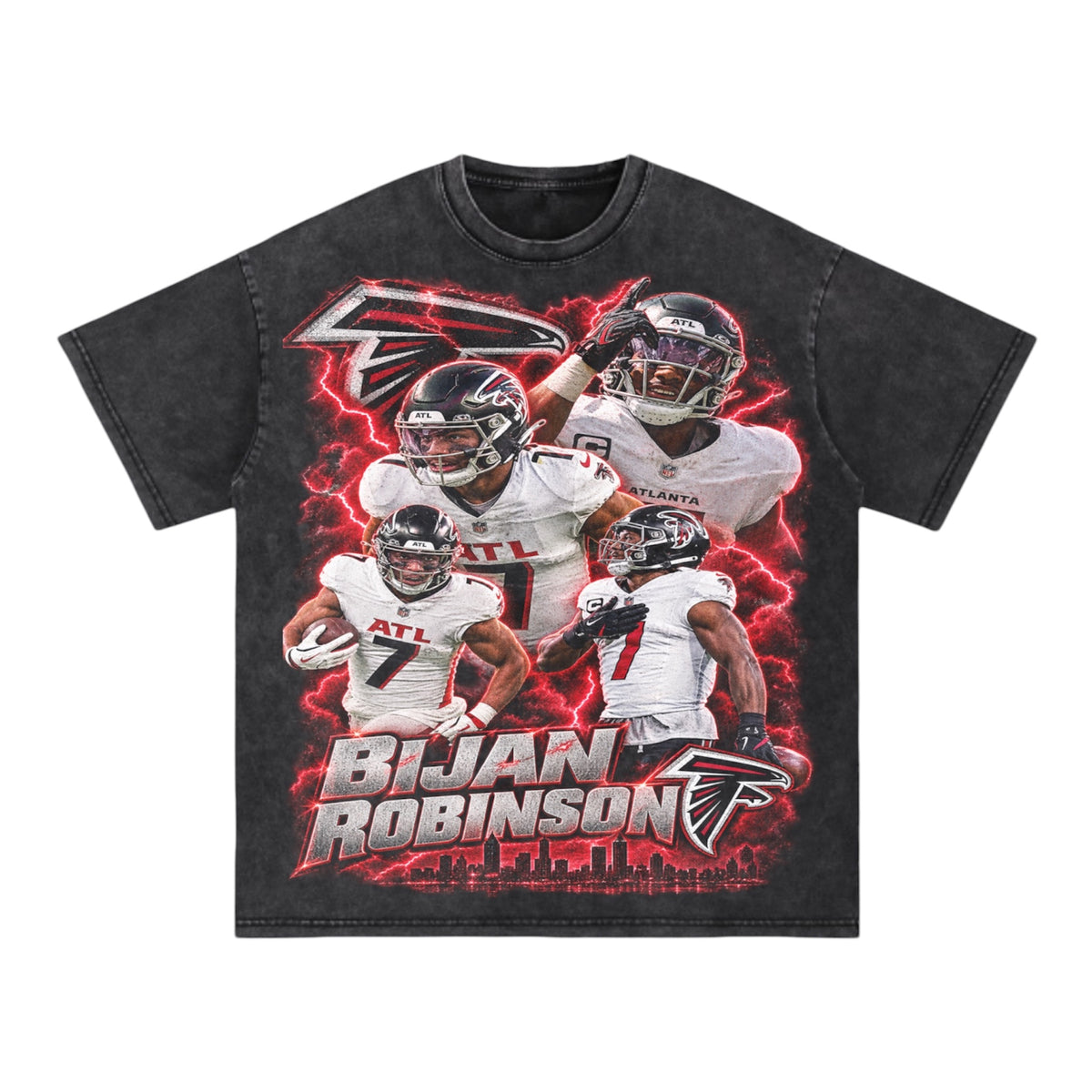 GG-Bijan Robinson lighting Tee