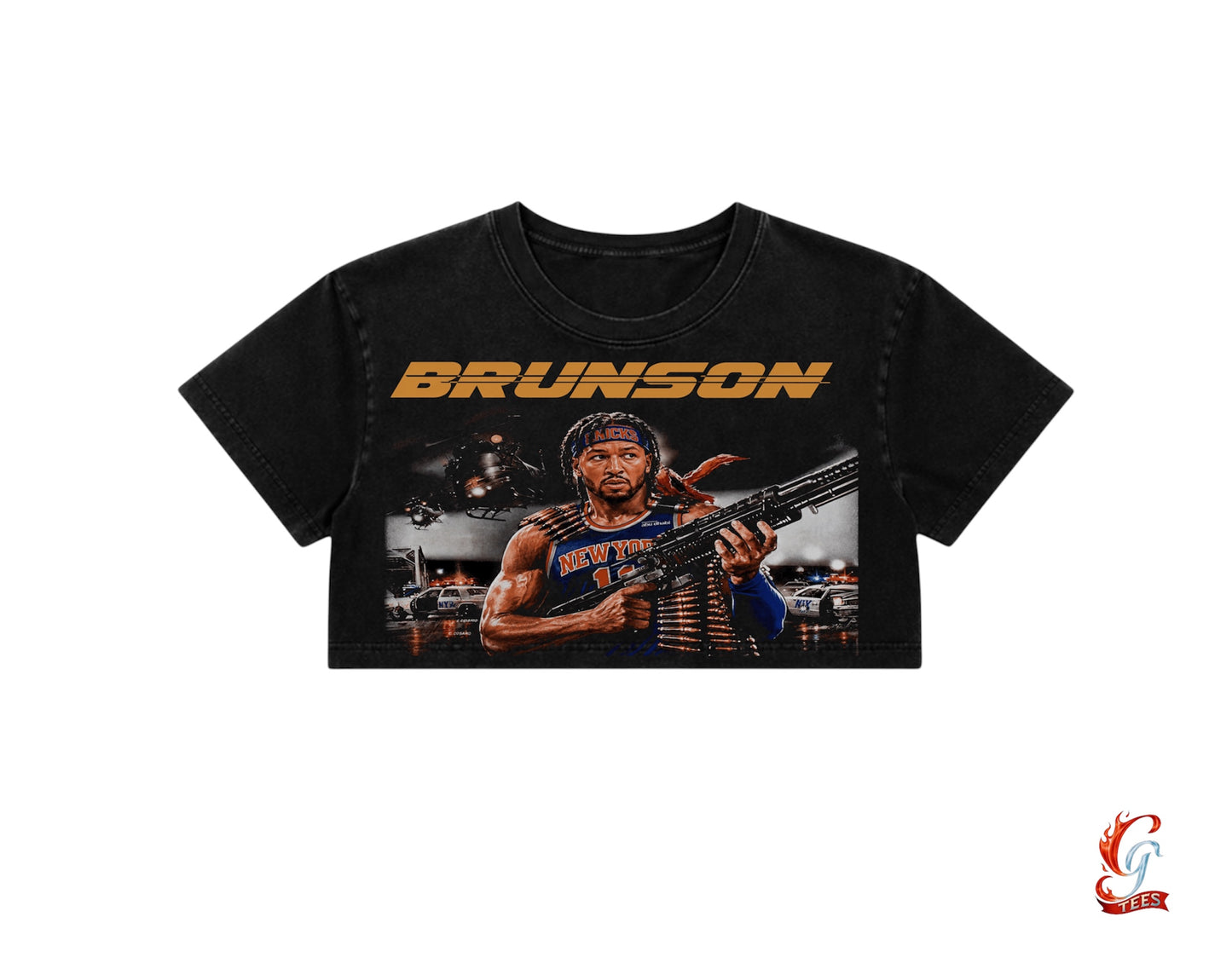 GG- Rambo Brunson Crop Top