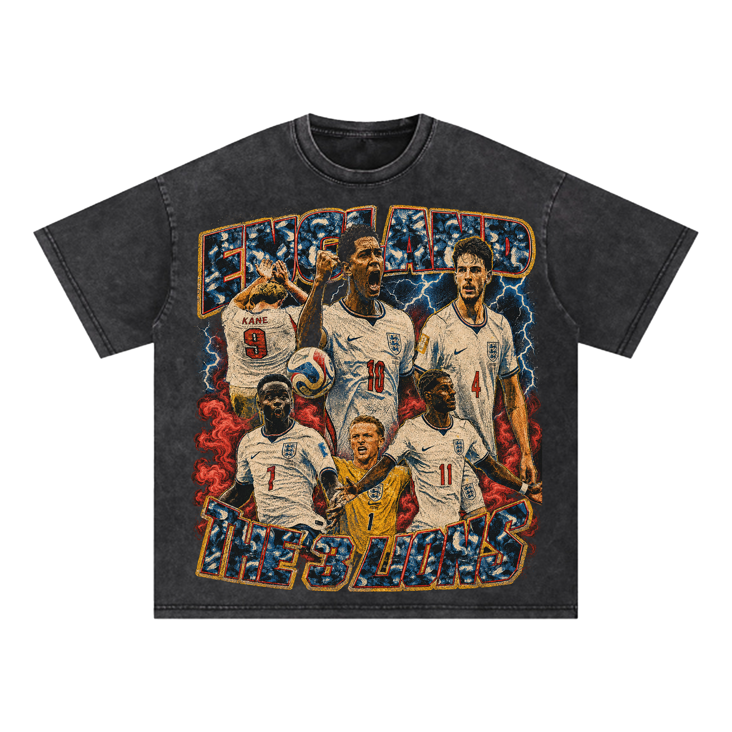 GG- England 3 Lions Tee