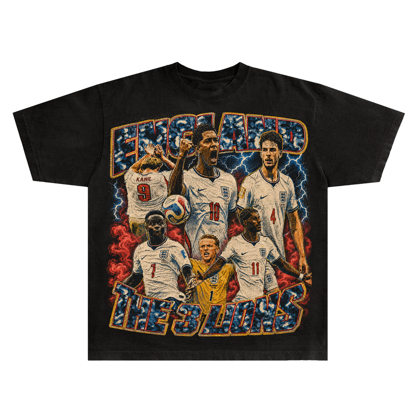 GG- England 3 Lions Tee