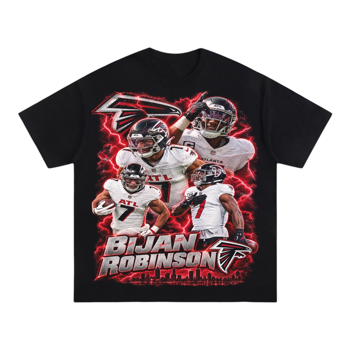 GG-Bijan Robinson lighting Tee