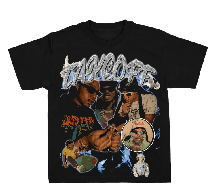 TakeOff "Graphic rap Tee"