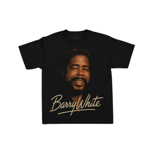 Barry White Big face Tee